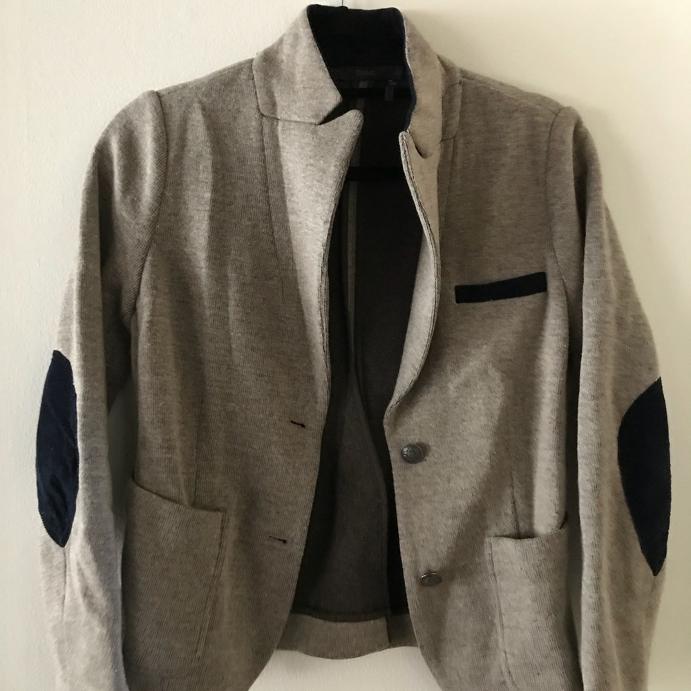 Beige & Navy THML Jacket